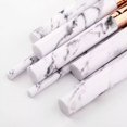 thumbnail image 2 of White Marble Makeup Brush Set, 2 of 4