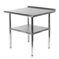 Stainless Steel 30" x 24" NSF Kitchen Restaurant Work Prep Table with