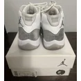thumbnail image 4 of Ni - ke Ni - ke Air Jordan 11 Retro Women Size 7 White Metallic Silver Shoes, 4 of 5
