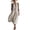 Beige, variant on Sleeveless Dresses Womens Backless Halter Neck Maxi Dress Casual Loose Fitted Flowy Sundress for Summer Beach Vacation