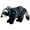Grey Raccoon, variant on Tuffy® - Mighty® Jr Raccoon Dog Toy Ultra Durable Plush with Multiple Layers & Multiple Seams