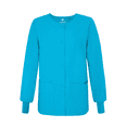 thumbnail image 2 of Adar Universal Women's Scrub Set - Warm-Up Scrub Jacket and Elastic Pull-On Pants, 2 of 5