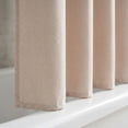 thumbnail image 3 of Unique Bargains Solid Color Linen-Like Shower Curtain with Hooks Beige 71"W x 71"L, 3 of 5