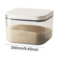 thumbnail image 3 of Large Capacity Cereal Bucket Sealed Flour Bucket for Home Kitchen (5.6L), 3 of 6