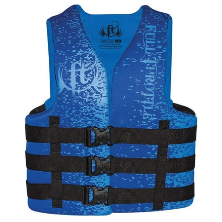 Blue Throttle - Full Throttle Adult Dual-Sized Rapid-Dry Vest