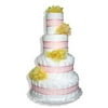 Floral Diaper Cakes - Choose Colors