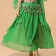 thumbnail image 2 of Pantalon Décontracté pour Homme Femme Mode Décontractée Uni Taille Élastique Robe de Danse Danse Indienne, 2 of 5