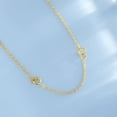 thumbnail image 3 of 925 Sterling Silver Necklace Extender Gold Necklace Extender Gold Chain Extenders for Necklaces 2", 3", 4" Inches, 3 of 6