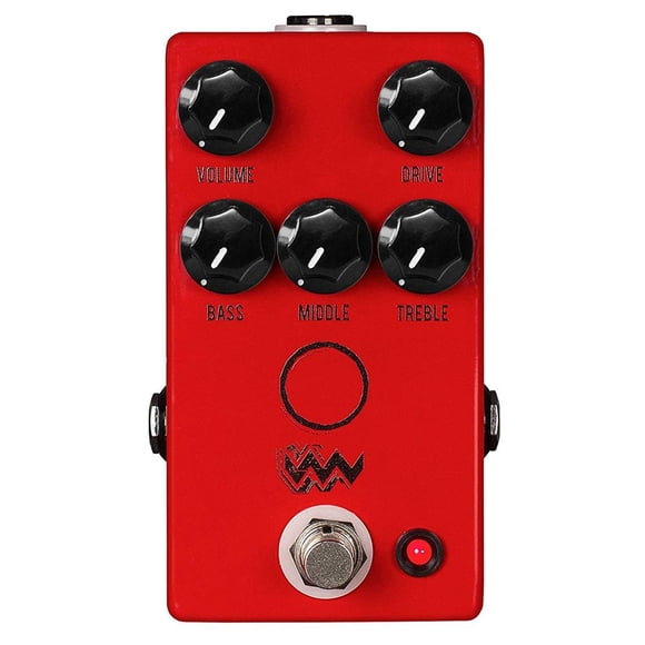 Pedal de efectos de guitarra con distorsión JHS Pedals Angry Charlie V3