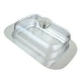 thumbnail image 4 of Bandeja para servir de acero inoxidable acero inoxidable con tapa Style01 Estilo02 Sunnimix Plato de mantequilla de acero inoxidable, 4 of 6