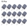 thumbnail image 4 of Paquete de 15 piedras abrasivas montadas con vástago de 1/4" y diámetro de 1.18" para herramienta rotativa, 4 of 6