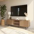 thumbnail image 6 of Nexera Hamilton Tv Stand with 2 Storage Cabinets Fits Tv's up to 70", Walnut, 6 of 8