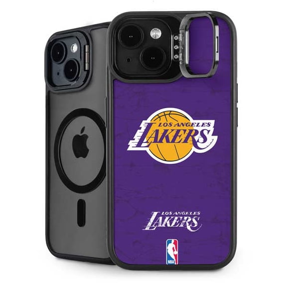 Skinit NBA Los Angeles Lakers Purple Primary Logo iPhone 13 Kickstand Case
