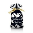 thumbnail image 7 of 50 Pcs Halloween Small Cookie Goodie Bags Drawstring Treat Pouches Halloween Goodie Bags, 50 Count Treat Pouches, Party Favor Bags, Trick or Treat Drawstring Bags(Black), 7 of 7