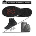 thumbnail image 6 of Dannto Mens Mid Ankle Hiking Boots Water Resistant Outdoor Snow Shoes Lightweight Walking Trekking Tactical Hunting Sneakers, 6 of 9