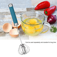 thumbnail image 4 of Batidora giratoria de acero inoxidable, batidora, Espumador de leche, batidora giratoria de mano, batidora manual, 4 of 5