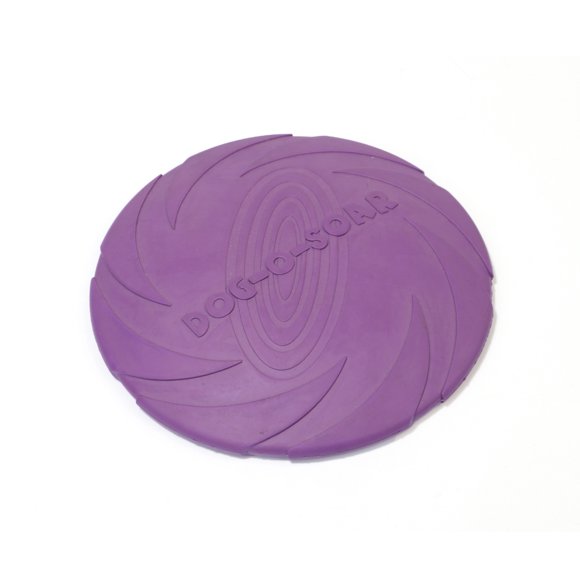 Dog Frisbee Toy, Bite-Resistant Large-Sized Rubber Frisbee Game Toy for Dog Flying Disc Training Tools for Outdoor$Dog Frisbee Indestructible Disc - Soft Rubber Frisbees for Training