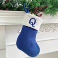 thumbnail image 1 of Christmas Decorations Christmas Stockings Small Embroidered Letter Knitted Xmas Hanging Stocking Decorations Christmas Party Decor, 1 of 3