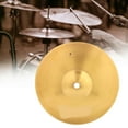 thumbnail image 5 of Durable Brass 8in Cymbal Musical Instrument Accessory for Drum Set, 5 of 7