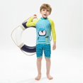 thumbnail image 1 of Traje de baño grande para niños y niñas de 2 a 12 años, conjunto de traje de baño a la moda para nadar, surfear, Tops + Pantalones, traje de entrenamiento para niños NoCap 2 uds, 1 of 5