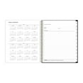 thumbnail image 3 of 10 in. x 8 in. 12-Month (Jan-Dec 2026) Nevaeh Monthly Planner - Black/Multicolor Cover, 3 of 8