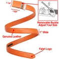 thumbnail image 4 of Falari Automatic Ratchet Belt for Women Kids Boys and Girls Genuine Leather Belt - Trim to Fit, 4 of 7