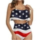 thumbnail image 1 of Traje de baño para mujer, conjunto de traje de baño con volantes para mujer, trajes de baño para mujer, conjuntos de bikini para mujer, trajes de baño de bikini para mujer, 1 of 5