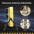thumbnail image 3 of Ventilador De Piso Industrial 24 Pulgadas Aluminio Amarillo Kingsman amarillo, 3 of 5