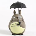 thumbnail image 2 of Miyazaki Hayao Mi vecino Totoro con paraguas Pvc figura juguete modelo coleccionable Afortunado Sencillez, 2 of 3