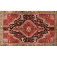 thumbnail image 1 of Ahgly Company Indoor Rectangle Traditional Rust Pink Persian Area Rugs, Swatch Sample, 1 of 6