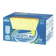 thumbnail image 3 of Sertun Cleaning Towels Yellow/Blue Non Woven Fabric with Color Check Technology - 13 1/2"L x 18"W 150 per Case, 3 of 4