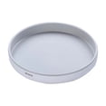 thumbnail image 5 of Compact Gray 25cm Diameter Rotating Organizer - Multi-Purpose Plastic Storage Rack for Kitchen Condiments, Bathroom Toiletries & Tabletop Small Items - Space-Saving Versatile Countertop Holder with, 5 of 5
