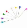 thumbnail image 4 of U8MO Lot Sewing Locating Straight Pins Ball Head Needles Colorful Pearl Sewing Needle-Mixed Color-40pcs, 4 of 8