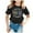Black, variant on ibiyuan First Day Of School Shirt Kids Girl Short Sleeve Shirts Back To School Shirts for Teens Kids T-Shirt Graphic Tees Top Loose Fit Happy First Day Of Kindergarten