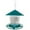 Green, variant on Pagoda Roof Hanging Bird Feeder Transparent Outdoor Seed Feeder With Perch Tray Weatherproof Hanging Food Holder For Garden Backyard Patio(Green-17Cm)
