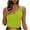 Green, variant on TMOYZQ Women’s Tank Tops Sleeveless V Neck Cute Teen Girls Cropped Crop Tops Vest