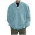 thumbnail image 1 of Sweat à Capuche Spiderman Bleu, Sweat à Capuche Graphique en Polyester, Sweat à Capuche Spider, Pull Décontracté Simple Sans Capuche Surdimensionné à Fermeture Éclair Col Montant Pull Sans Capuche, 1 of 5