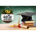 thumbnail image 3 of Hats Off To The Grad Wreath Sign for Front Door,Horizontal Round Door Wreaths,Housewarming Gift Farmhouse Wood Door Hanger for Home Decor Indoor and Outdoor, Classroom, Yard, Porch Décor, 3 of 5
