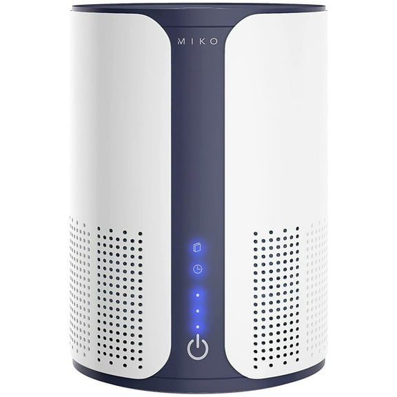Miko Ibuki Home Air Purifier with Multiple Speeds Timer True HEPA Filter, Wildfire Smoke, Allergens, Odors 925 SQFT Coverage