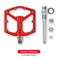 thumbnail image 4 of Pedales de bicicleta ROCKBROS con cojinete plano sellado de aluminio, 302 g, 4 of 7