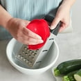 thumbnail image 3 of MOVTOTOP Chef Finger Guards for Safe Vegetable Cutting with ABS Material Red Color Ergonomic Grip and Dishwasher Safe 4.5 Inches, 3 of 7