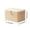Beige, variant on COM1950s Lockable Storage Box, Foldable Fabric Closet Organizer with Lid, Large Capacity Cubby for Clothes, Blankets, Toys and Bedding in Dorm Room or Home