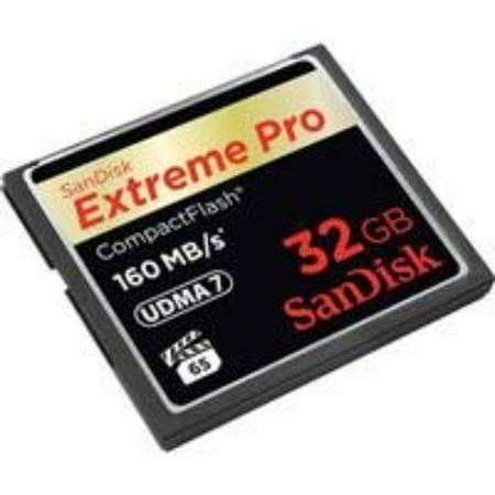 - SanDisk Sdcfxps-032g-a46 Extreme Pro CompactFlash Memory Card, 32GB