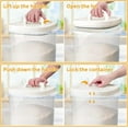 thumbnail image 4 of Large Airtight Food Storage Container Bin, 20-lb Dry Food Rice Container with Lid-Lock Handle and Measuring Cup. Cereal, Flour Dog Cat Pet Food Containers, 4 of 6