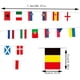 thumbnail image 4 of 2024 Campeonato de Europa de Fútbol Bunting Banderas Bandera Europea Bunting 2024 Campeonato de Fútbol Bunting con 24 Equipos Participantes Banderas para Jardín Bar Fiesta Decoración, 4 of 5