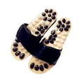 thumbnail image 2 of Qarigey Zapatillas con estilo: manténgase cómodo y a la moda en cualquier entorno, zapatos masajeadores fáciles de usar. masajeadores piedra blanca negra, 2 of 6
