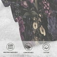 thumbnail image 5 of Yayeee 100% Cotton Hand Towels for Bathroom 16" x 28" Soft Absorbent Kitchen Towel, Dark Gothic Floral, 5 of 7