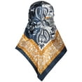 thumbnail image 6 of INSPIRE CHIC Women Satin Square Scarf 35" Large Paisley Silky Hair Scarf Head Sleep Wrap Bandanas, 6 of 6