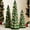 Green w/ Multicolor Lights, variant on Best Choice Products Set of 3 Pre-Lit Hand-Painted Ceramic Tabletop Christmas Trees w/ Multicolor Lights - Green