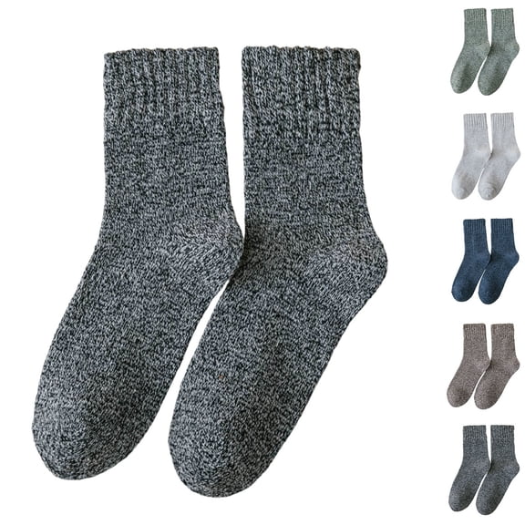 Tsivenald Womens Merino Wool Socks Hiking Warm Winter Thick Thermal Crew Cozy Cabin Ladies Gift Comfy Boot Work Socks